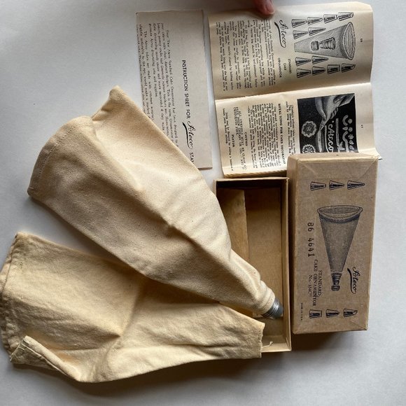 Vintage Ateco Cake Icing / Decorating Sets No. 334C - Picture 7 of 7